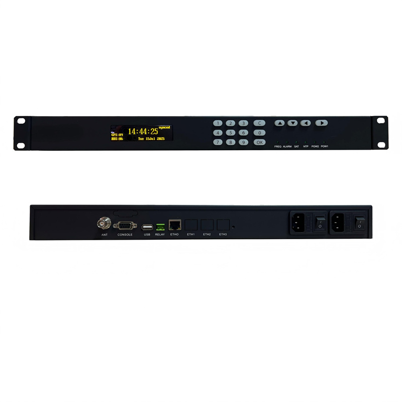 Servidor NTP de alta precisão com protocolo de rede BeiDou GPS e 1 porta LAN.