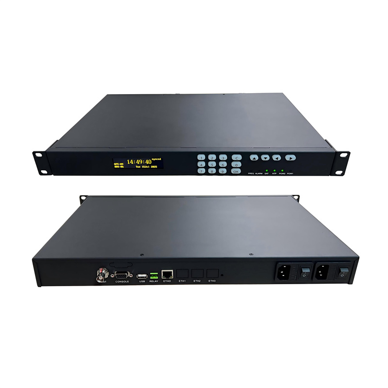 Servidor NTP de alta precisão com protocolo de rede BeiDou GPS e 1 porta LAN.